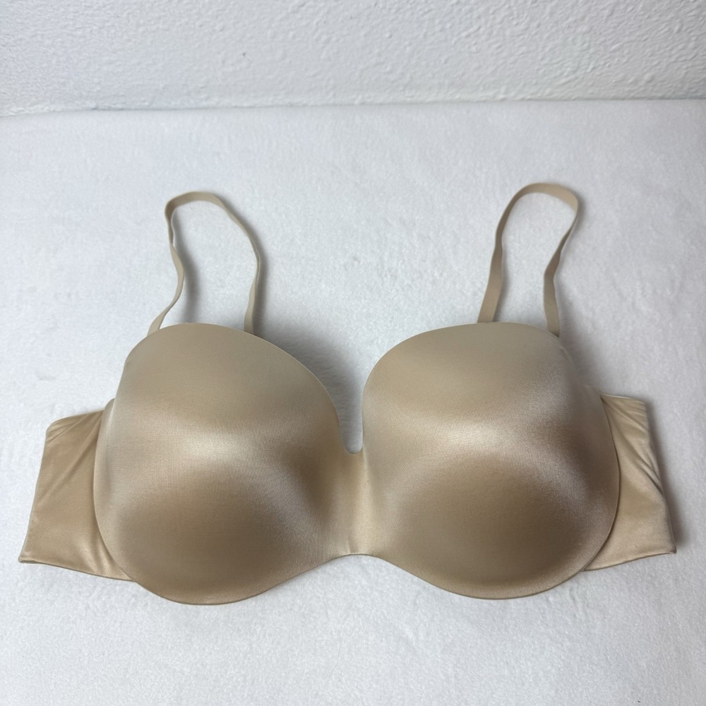 Maidenform Full Coverage Strapless Underwire Bra Convertible DM9472 Beige 38B